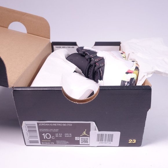 Jordan 10 Retro SE TD Sneakers BV1845-176 White - Picture 11 of 11